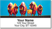Bison Address Labels