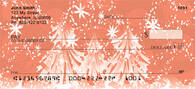 Stylistic Christmas Personal Checks